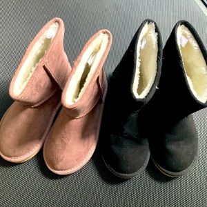 Ugg style booties. Brand new, never worn